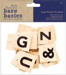Materiale Docrafts Large Letters On Wooden Base 32 pcs