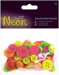 Materiale Docrafts Button Mix 50g Neon