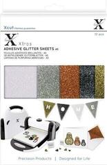 Materiale Docrafts Set Of SelfAdhesive Glitter Paper A5 10 pcs 5 Colors