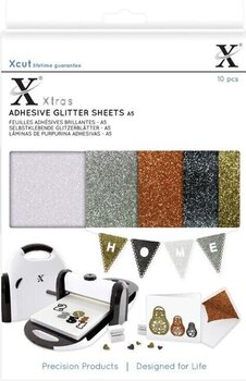 Materijal Docrafts XCU 174406 Šljokice papir 5 Colours - 1