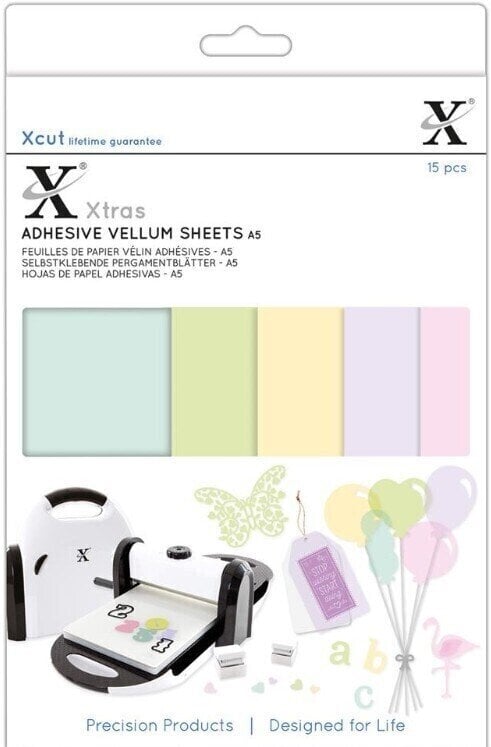 Materijal Docrafts XCU 174424 Papir u boji 5 pastelnih boja