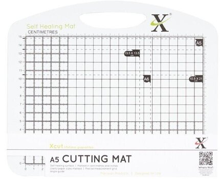 Scrapbooking Docrafts XCU 268432 Podloga za rezanje A5-Black & White - 1