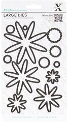 Template Docrafts xcut Templates Gerberas 13 pcs