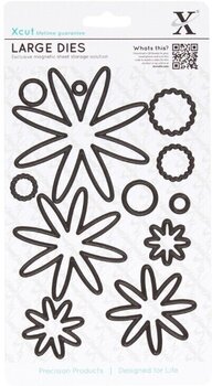 Šablona Docrafts xcut Šablone Gerberi 13 kom - 1