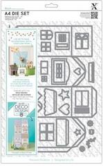 Template Docrafts xcut Templates A4 DIY House 37 pcs