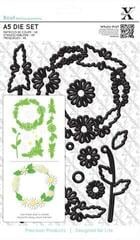 Template Docrafts xcut Templates A5 Daisy Chain 12 pcs