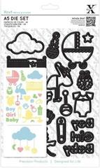 Template Docrafts xcut Templates A5 Everything For The Baby 23 pcs