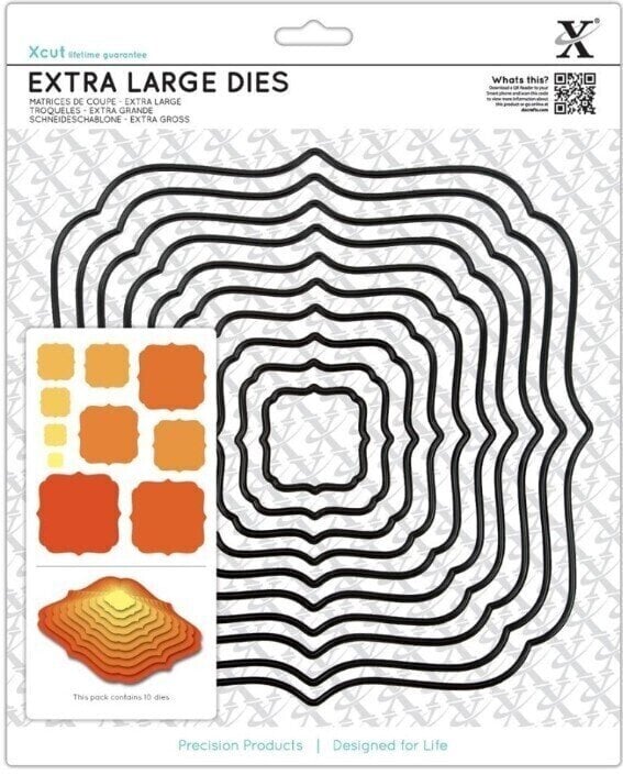 Skabelon Docrafts xcut Skabeloner Båndbeslag 10 Stk.