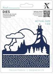 Embossing Docrafts xcut Embossing Template Lighthouse