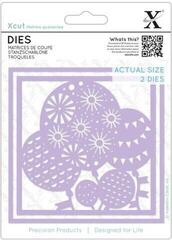 Embossing Docrafts xcut Embossing Template Balloons