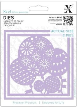 Embossing Docrafts xcut Шаблон за утискивање Балони - 1