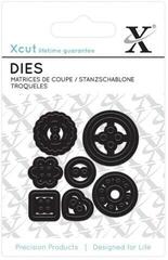 Template Docrafts xcut Templates Mini Buttons 7 pcs