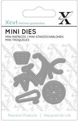 Template Docrafts xcut Templates Bicycle 4 pcs
