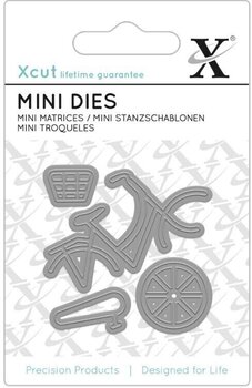 Шаблон Docrafts xcut Зірки Велосипед 4 Шт. - 1