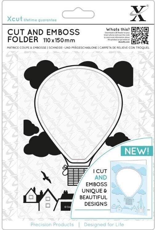 Embossing Docrafts xcut Žep za embosiranje Balon