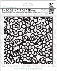 Embossing Docrafts xcut Embossing Folder Chrysanthemums