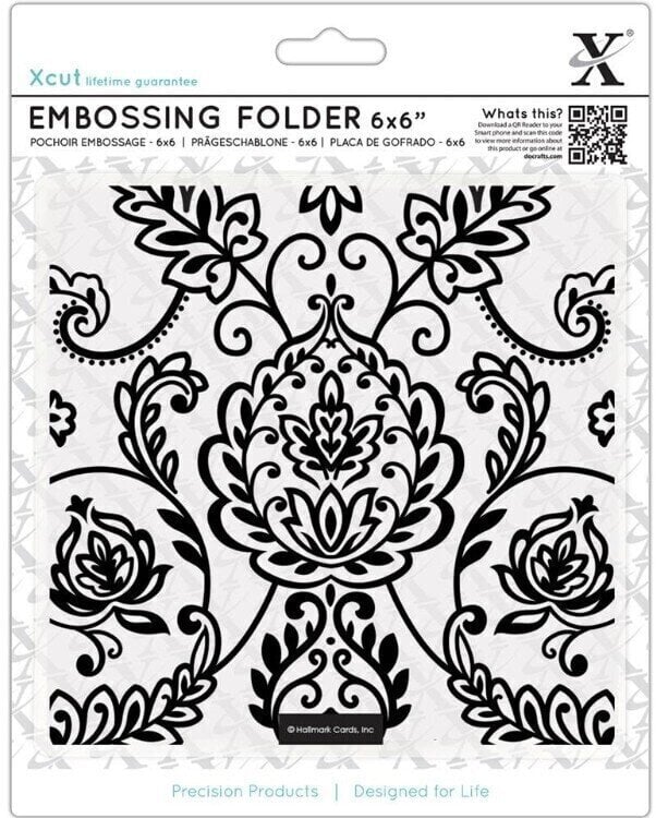 Embossing Docrafts xcut Prægelomme Smukke dekorationer