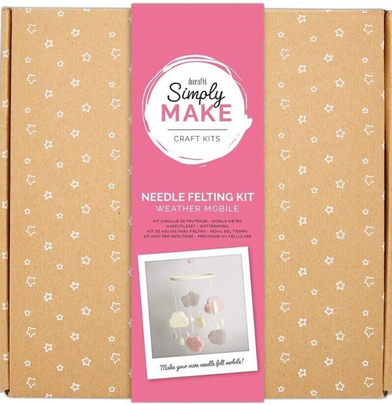 Kunsti- ja loomingukomplekt Docrafts Loominguline komplekt Roosa unenäopüüdja