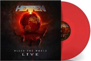 LP ploča Heathen - Bleed The World - Live (Limited Edition) (Transparent Red Coloured) (LP)