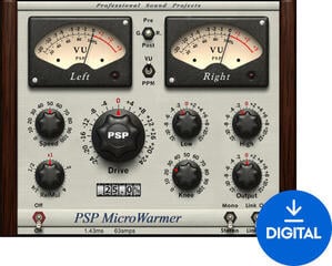 Programski Plug-In efekti PSP Audioware PSP MicroWarmer (Digitalni proizvod)
