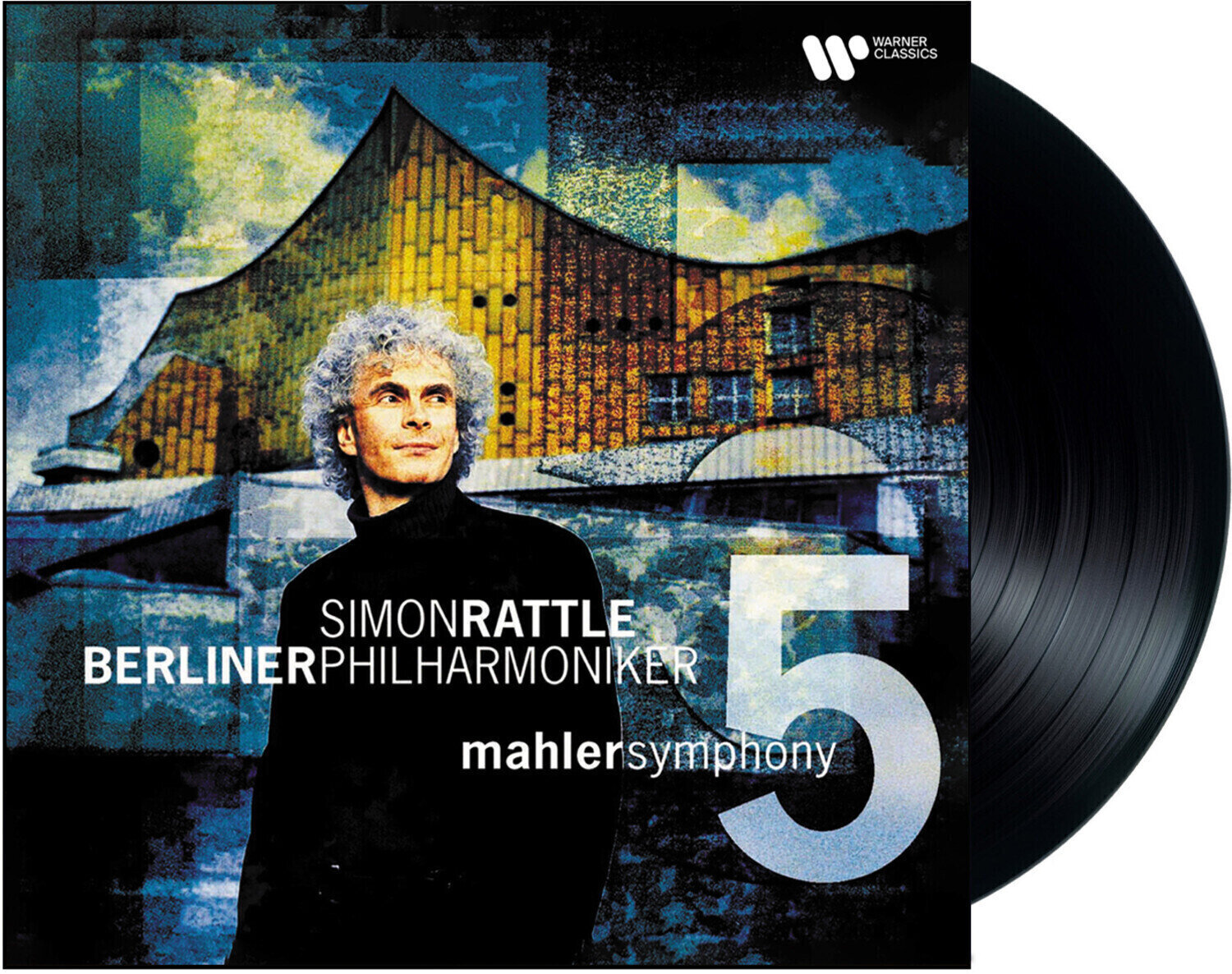 Disc de vinil Gustav Mahler - Simon Rattle & Berliner Philharmoniker: Symphony No. 5 (2 LP)