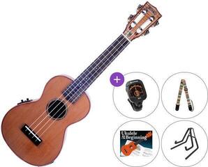 Konzert-Ukulele Mahalo MM2E SET Natural Konzert-Ukulele