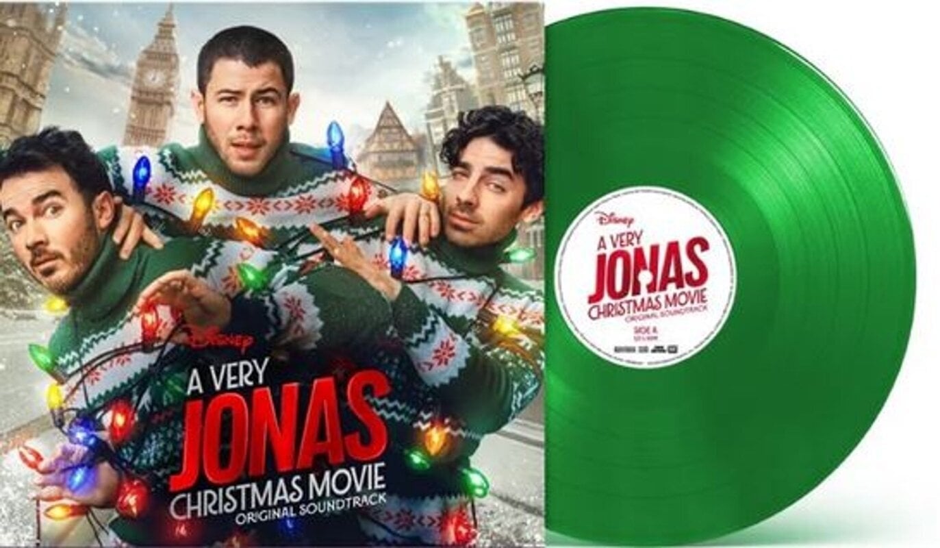 Schallplatte Jonas Brothers - A Very Jonas Christmas Movie (O.S.T) (Translucent Green Coloured) (LP)