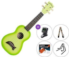 Σοπράνο Γιουκαλίλι Kala Makala Dolphin SET Green Apple Burst Σοπράνο Γιουκαλίλι