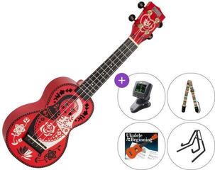 Sopraninė ukulelė Mahalo MA1RD Art Series Russian Doll SET