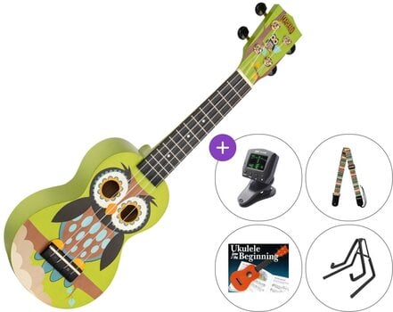 Soprano ukulele Mahalo MA1WL Art Series SET Sova Soprano ukulele - 1