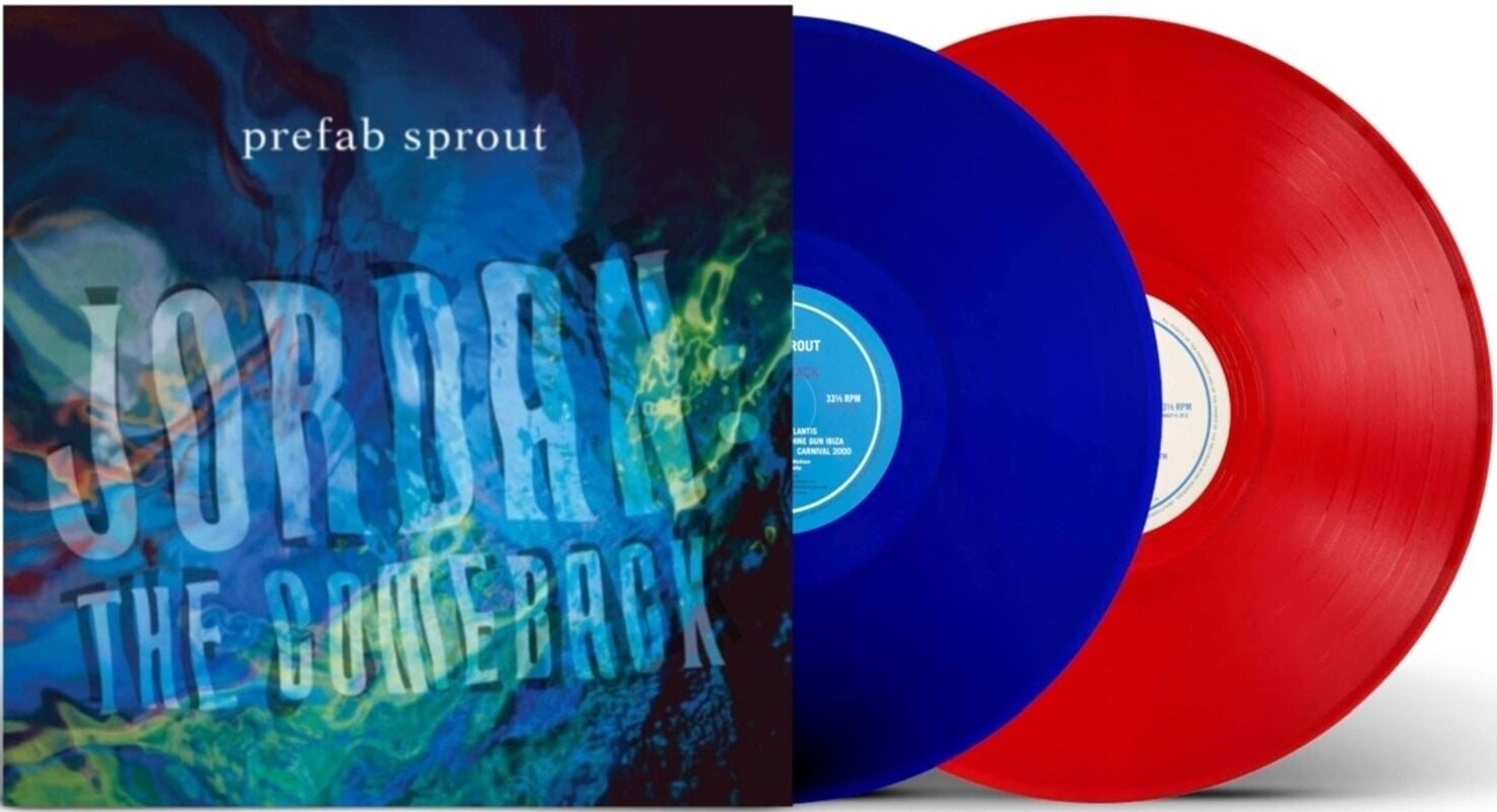 LP ploča Prefab Sprout - Jordan: The Comeback (Reissue) (Translucent Blue and Red Coloured) (2 LP)
