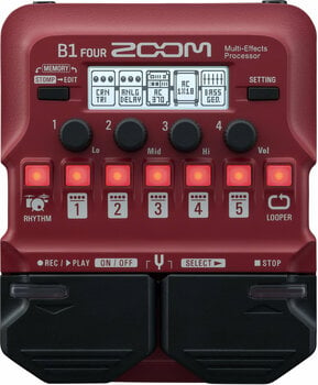 Bassguitar Multi-Effect Zoom B1 Four - 1