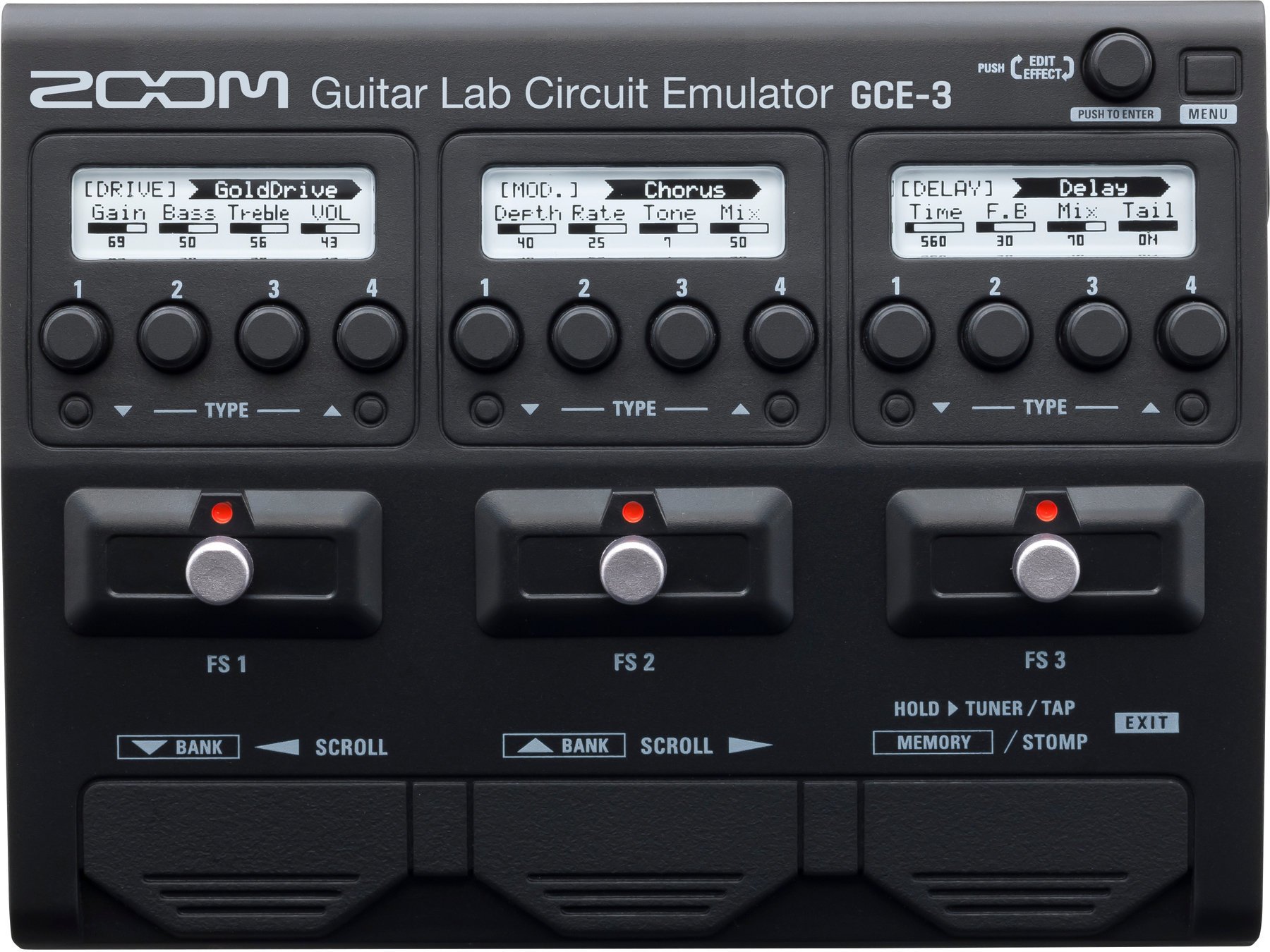 Guitar Multi-effect Zoom GCE-3