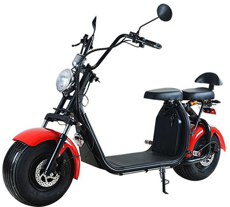 Elektrisk sparkcykel Smarthlon CityCoco Red 1000 W Elektrisk sparkcykel