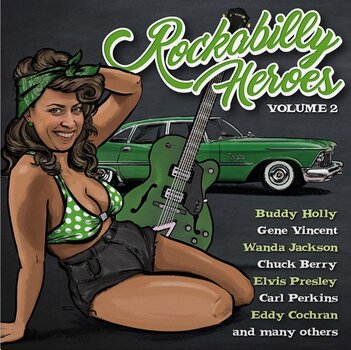 Disc de vinil Various Artists - Rockabilly Heroes Volume 2 (RSD) (Limited Edition) (Green Transparent Coloured) (180 g) (LP) - 1
