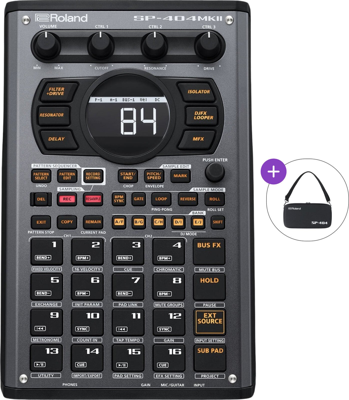 Sampler Roland SP-404 MKII SET Sampler