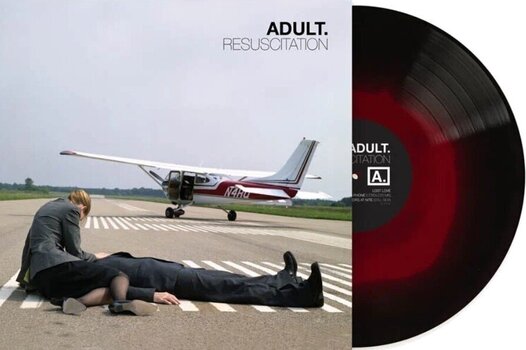 LP ploča ADULT. - Resuscitation (Limited Edition) (Black & Red Marble Coloured) (2 LP) - 1