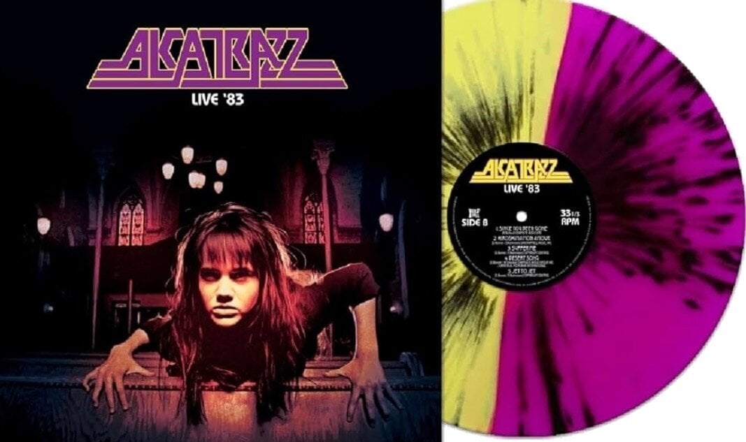 LP ploča Alcatrazz - Live '83 (Yellow & Purple Split Coloured) (LP)
