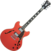 Semi-akoestische gitaar D'Angelico Premier DC 2019 Fiesta Red