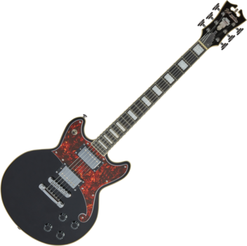 Electric guitar D'Angelico Premier Brighton 2019 Black - 1