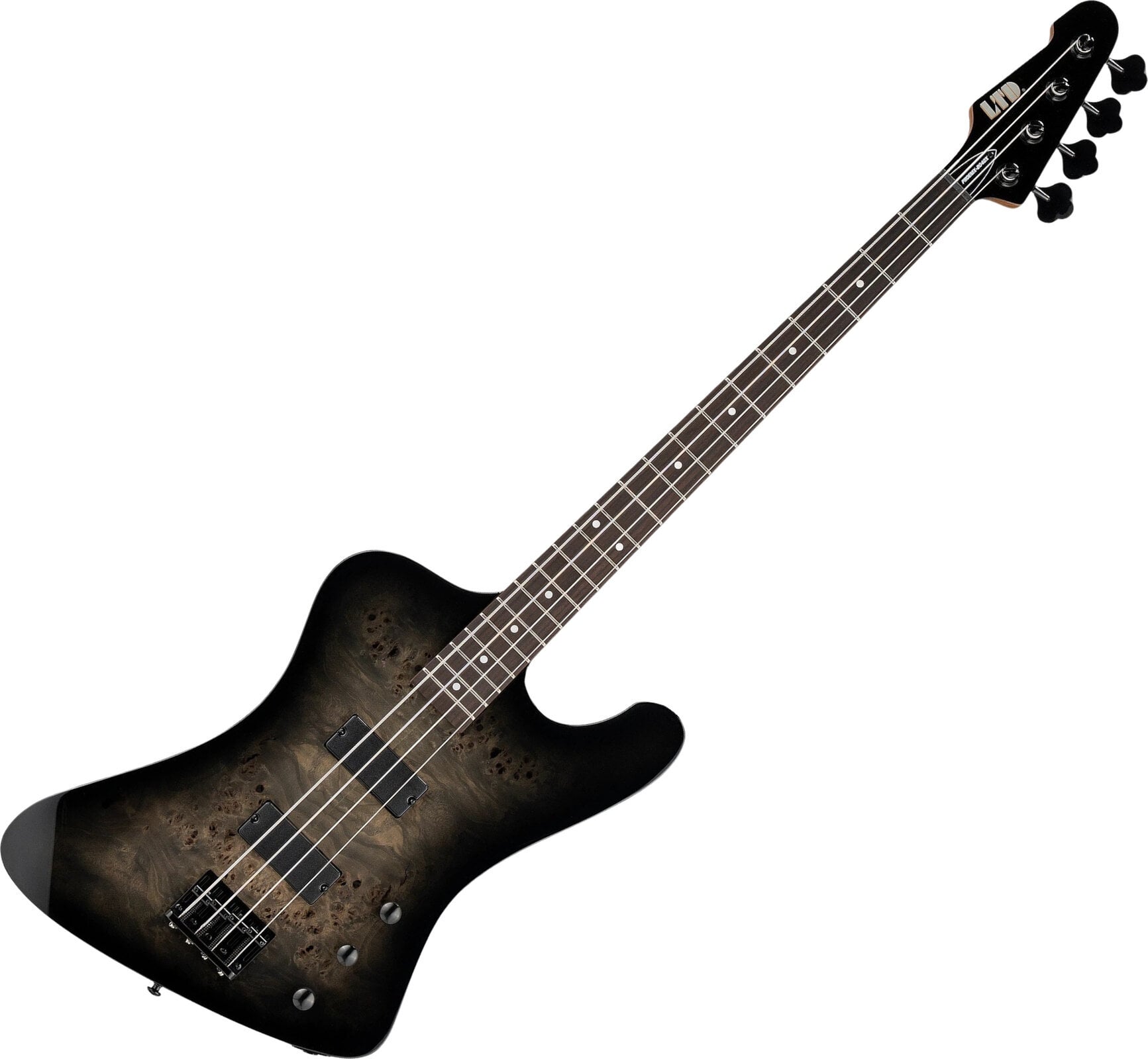 Bajo de 4 cuerdas ESP LTD PHX-204DX Black Burst Bajo de 4 cuerdas