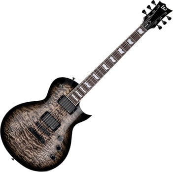 Guitare électrique ESP LTD EC-400 QM See Thru Black Sunburst Guitare électrique - 1