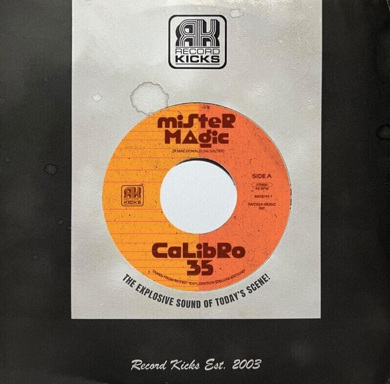 LP ploča Calibro 35 - Mister Magic / Vitamin C (Transparent Orange Coloured) (12" Vinyl)