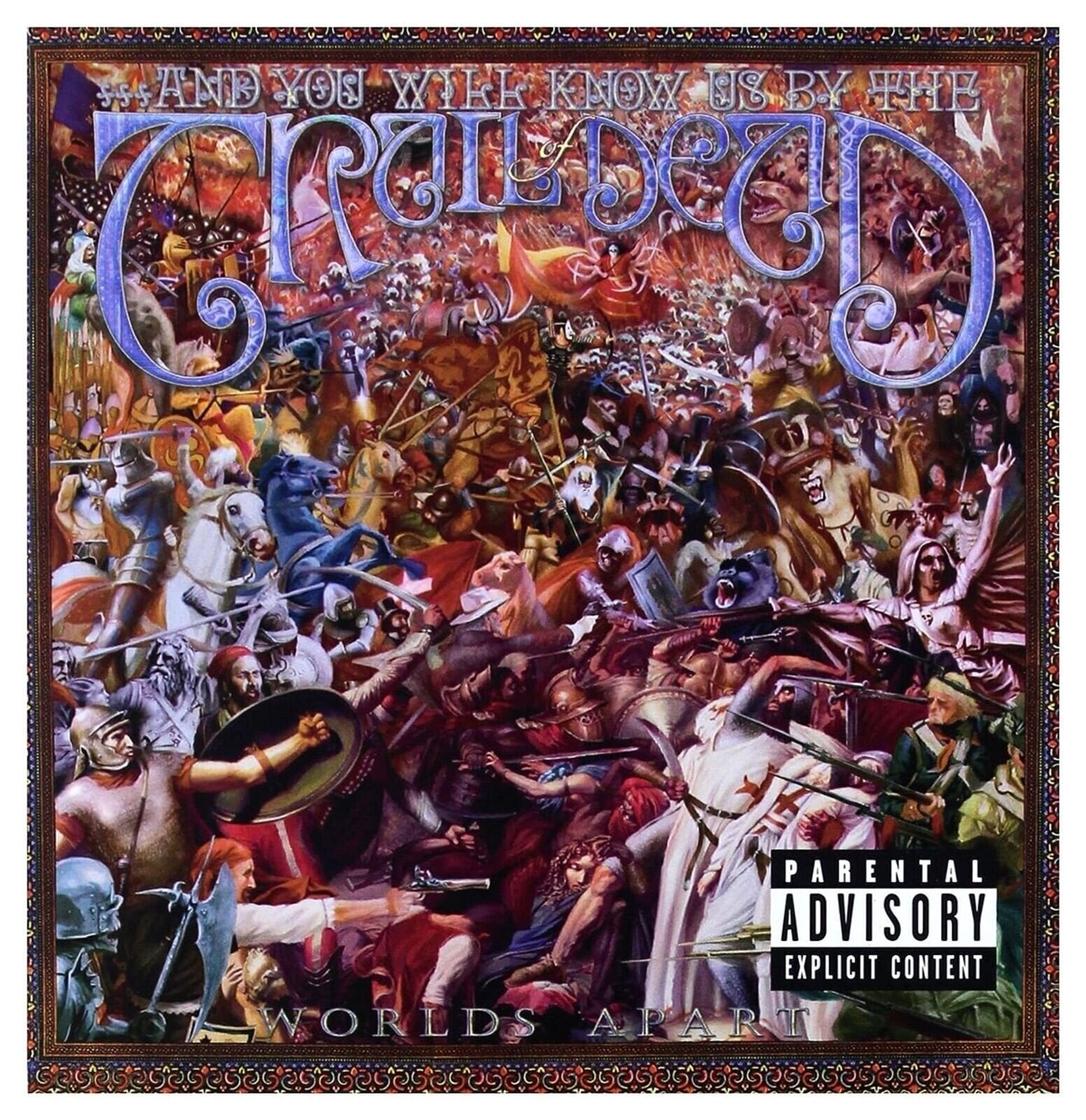 LP ploča ...And You Will Know Us by the Trail of Dead - Worlds Apart (Limited Edition) (Clear Coloured) (2 LP)