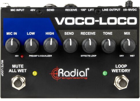 Pedal de efeitos Radial Voco-Loco MK2 Pedal de efeitos - 1