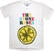 Skjorte The Stone Roses Lemon Multicolour White 2XL Skjorte