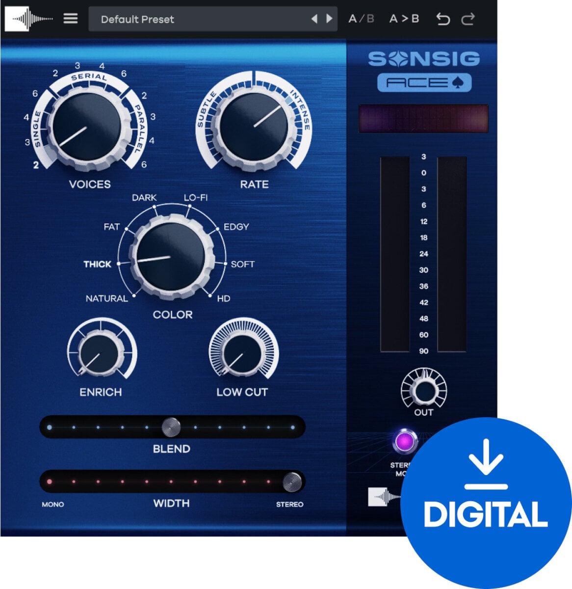 Štúdiový softwarový Plug-In efekt Relab Development Sonsig ACE (Digitálny produkt)
