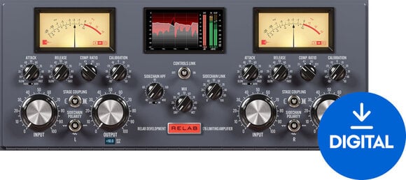 Software Plug-In FX Processor Relab Development 176 Tube Compressor/Limiter (Digital product) - 1