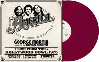 Disque vinyle America - Live From The Hollywood Bowl 1975 (Ruby Red Coloured) (2 LP)
