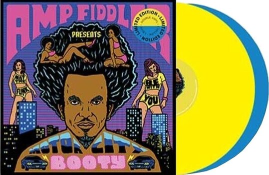 LP plošča Amp Fiddler - Motor City Booty (Yellow & Blue Coloured) (LP) - 1